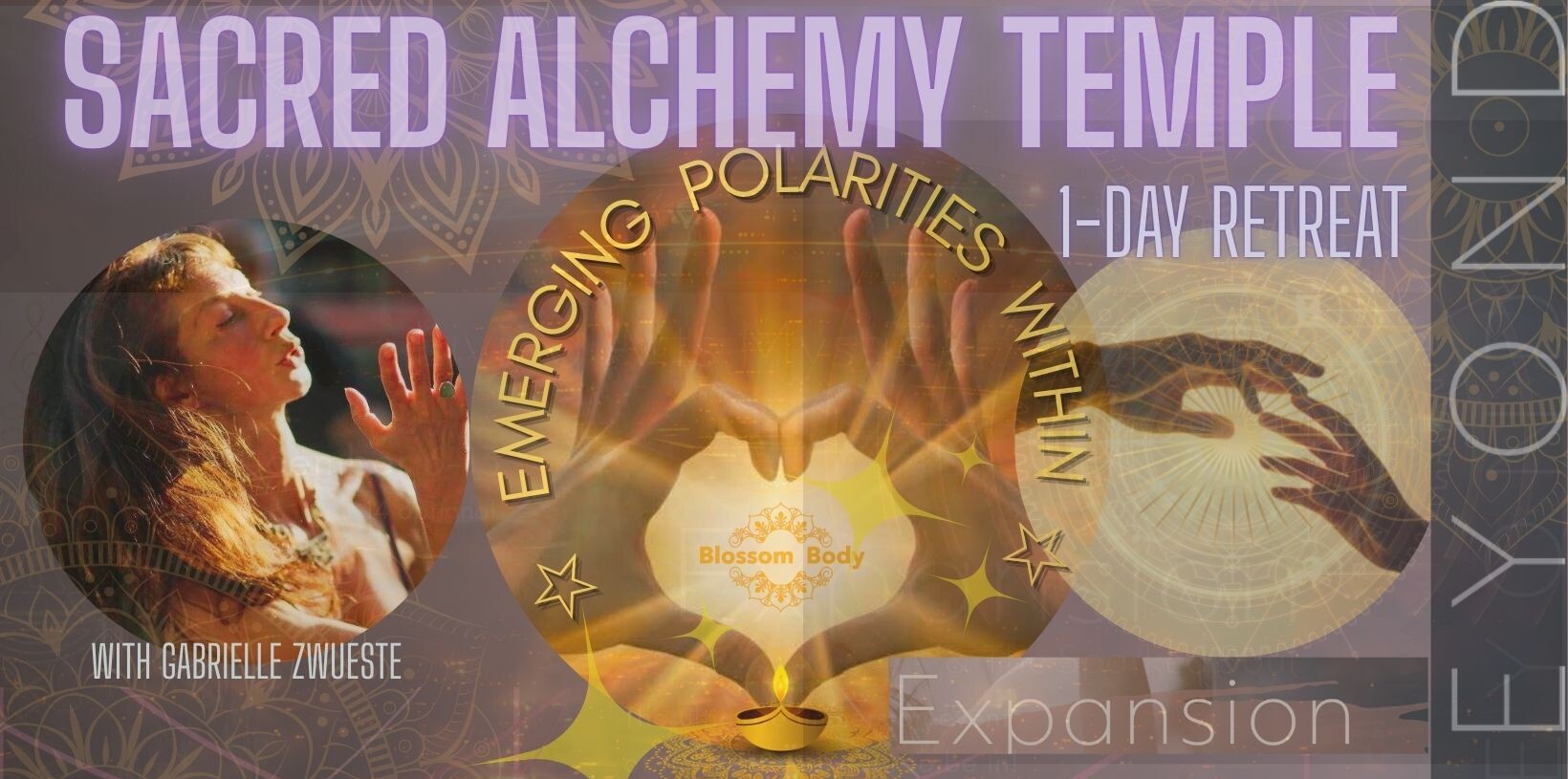 SACRED ALCHEMY TEMPLE - Emerging dualities within - Blossom Body Breda