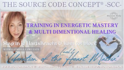 The Source Code Concept® TRAINING IN ENERGETIC MASTERY & MULTI DIMENTIONAL HEALING- Level 2